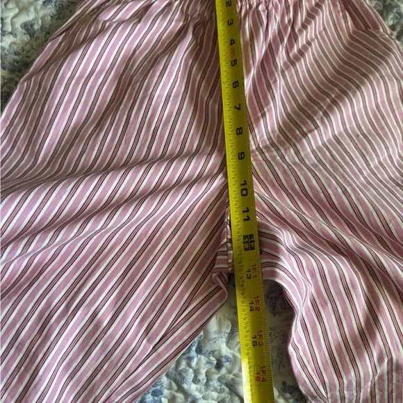 Pink Striped Pants with bows - Picture 4 of 6